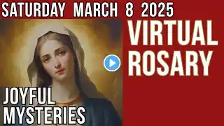 VIRTUAL FOLLOW ALONG VISUAL ROSARY for SATURDAY, MARCH 8, 2025 - WAVES OF PEACE