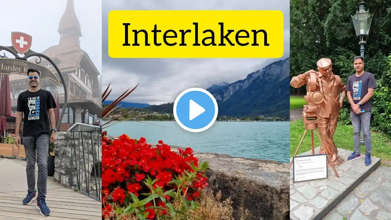 Bern to Interlaken One Day Trip Complete Guide | Harder Kulm & Brienz Lake Adventure | Part 2