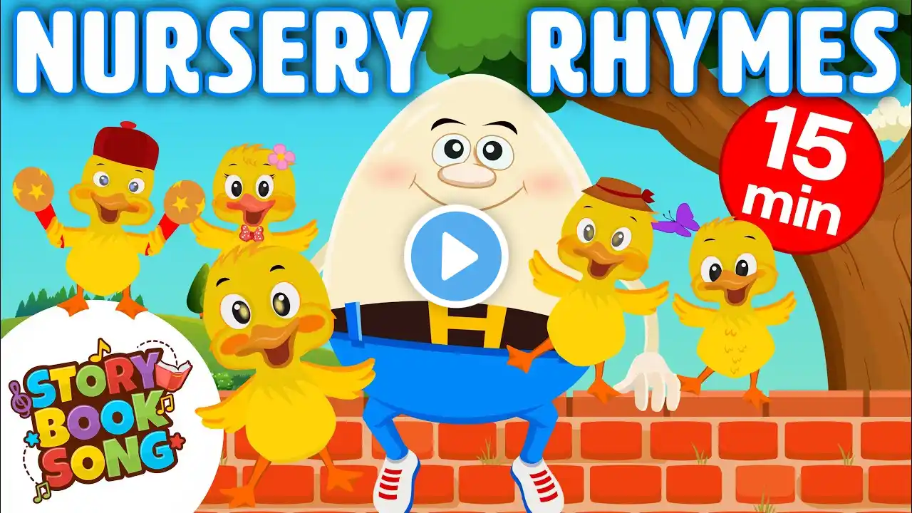 Nursery Rhymes for Kids! 🐥 Sing & Learn with Humpty Dumpty