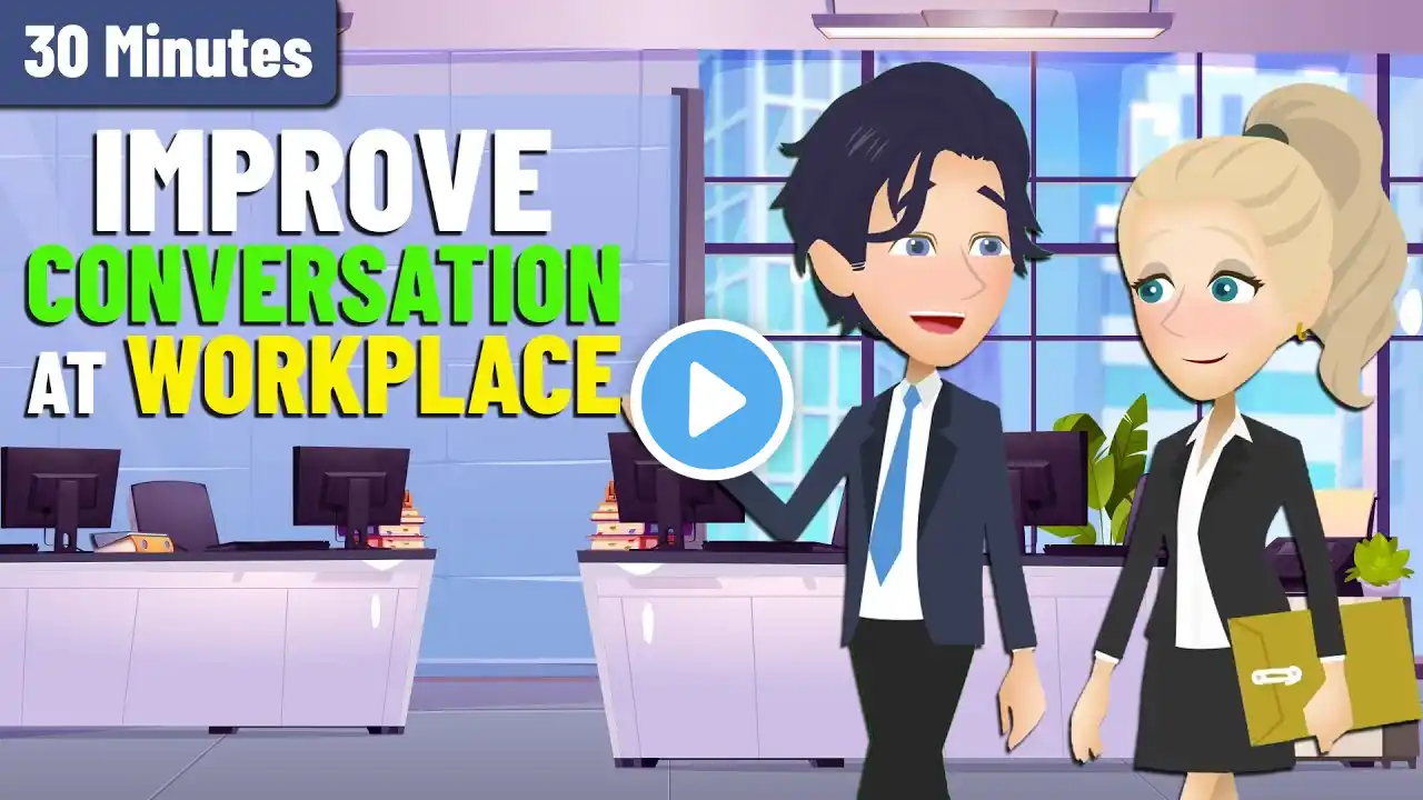 Business Conversations to Practice English Speaking at Workplace | Learn English Story for Listening