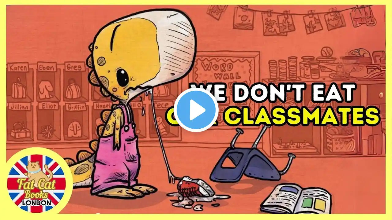 We don't eat our classmates, animated#readaloud #bedtimestories #storytime #kindergarten #toddlers