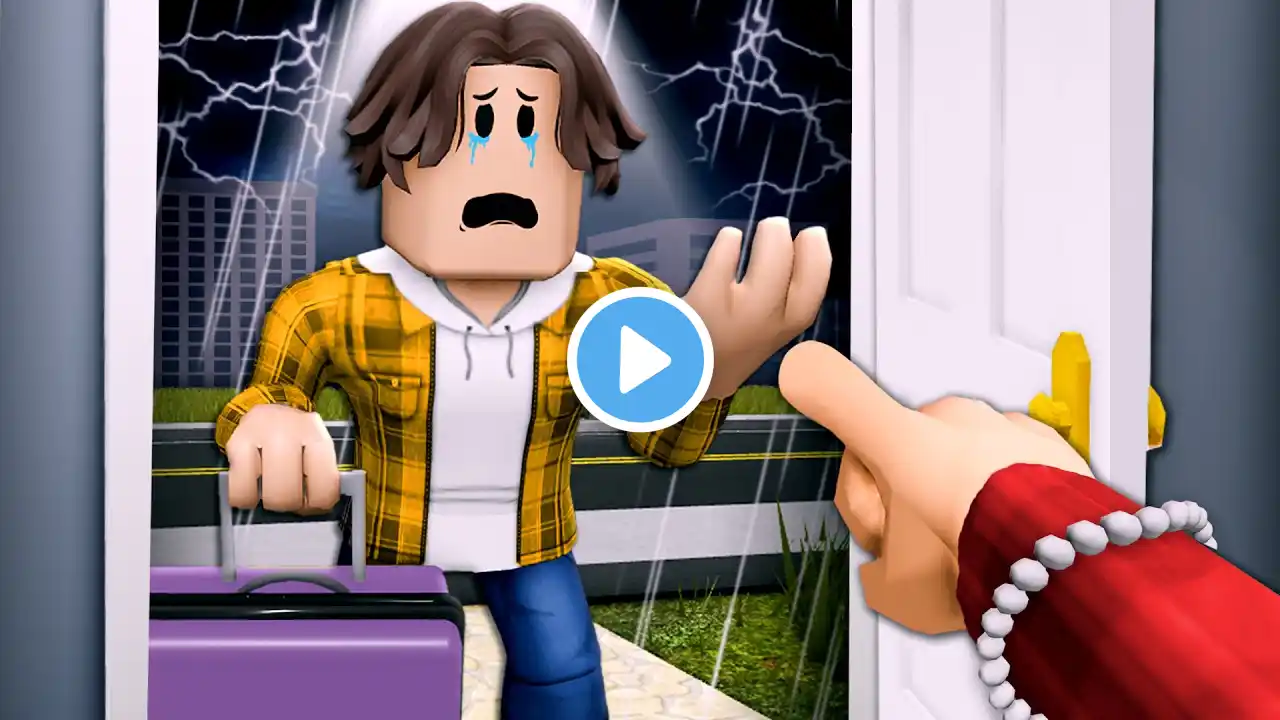 MEAN Mom KICKED OUT Her ONLY Son! (A Roblox Movie)