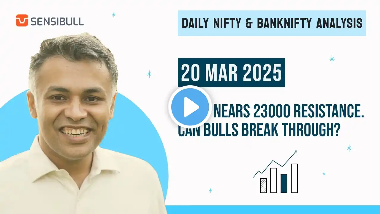 NIFTY Expiry & BANK NIFTY Analysis for Tomorrow | Stock Market Outlook | 20 March 2025, Thursday