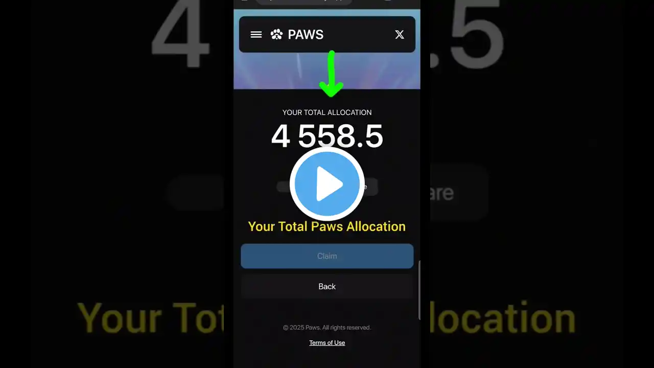 PAWS Allocation Check | How to check paws allocation | Paws New Task | Paws Allocation live