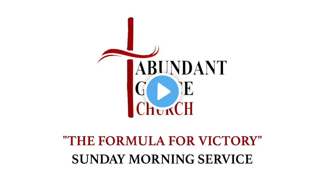 The Formula for Victory (Sun AM - July 21, 2024)