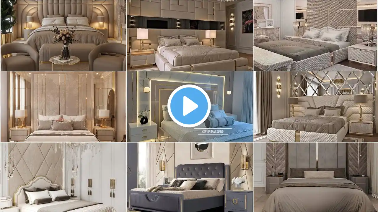 Top 200 NEW Modern Bedroom Design Ideas 2025|Bedroom Wall Decoration Idea|Home Interior Design ideas