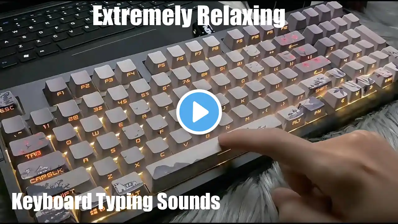 β¨οΈ Ultimate ASMR Keyboard Typing Sounds | Deep Focus & Relaxing White Noise for Work, Study & Sleep