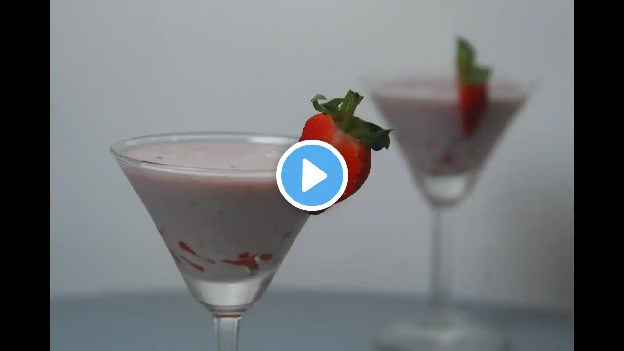 Eggless Strawberry Mousse | Cooksmart | Sanjeev Kapoor Khazana