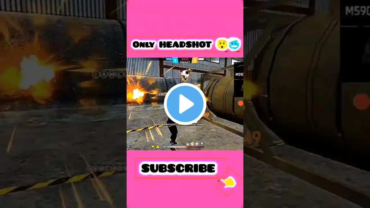 ONLY HEADSHOT 😲 GAME PLAY ⏯️ FREE FIRE SHORT VIDEO 😈 #shortvideo #freefire #shortvideo #short #trend