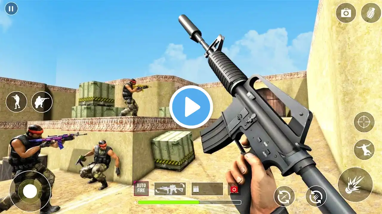 Battle Shooting FPS Gun Games – Army Commando Mission Strike – FPS Shooting Games 10