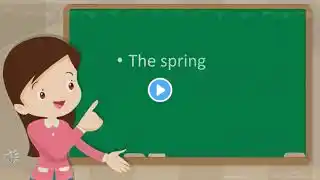 Class: 5; Topic: Short composition-  the spring; English