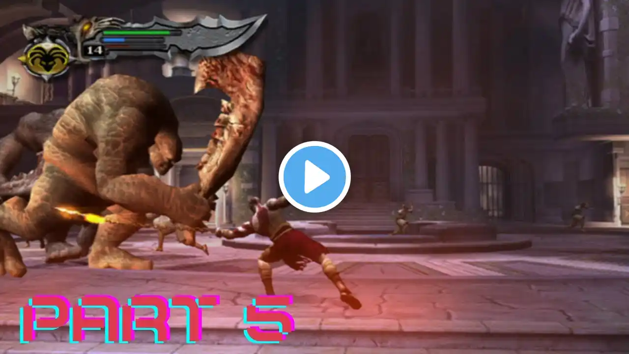 GOD OF WAR 1 PART 5 PLAYTHROUGH( NO COMMENTARY) REMASTERED