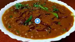 काली मसूर की दाल कुकर में ऐसे बनाएंगे तो सब तारीफ करेंगे | Masoor Dal Tadka | Akkha Masoor Dal Tadka