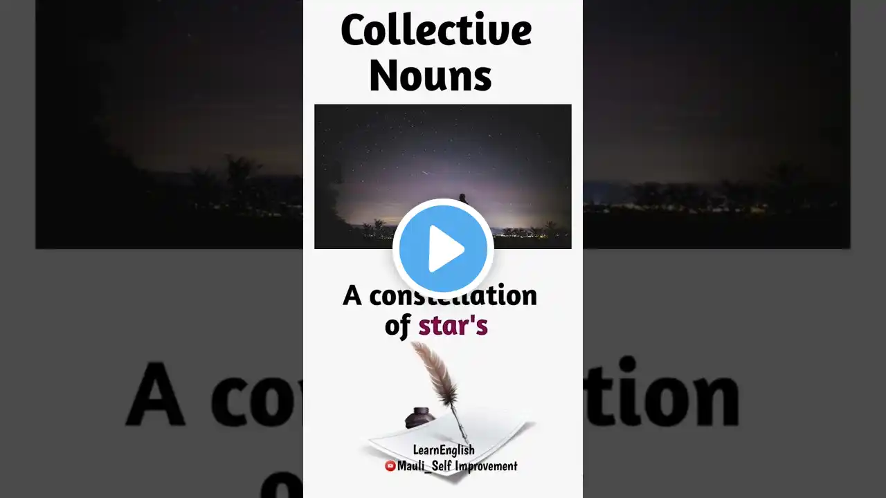 | PART 4 Collective Nouns ✅ | English Speaking Practice #shortsfeed #shorts #learnenglish