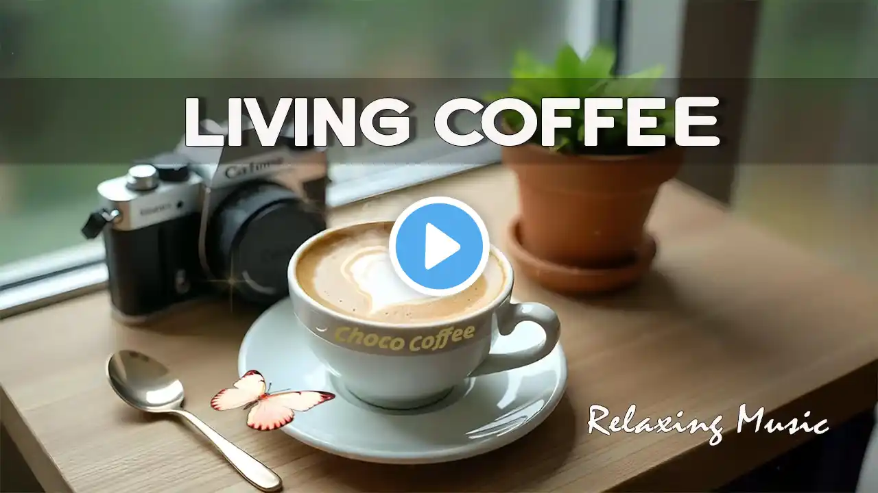 Living Coffee: Smooth Jazz Radio - Relaxing Jazz & Sweet Bossa Nova for Calm at Home