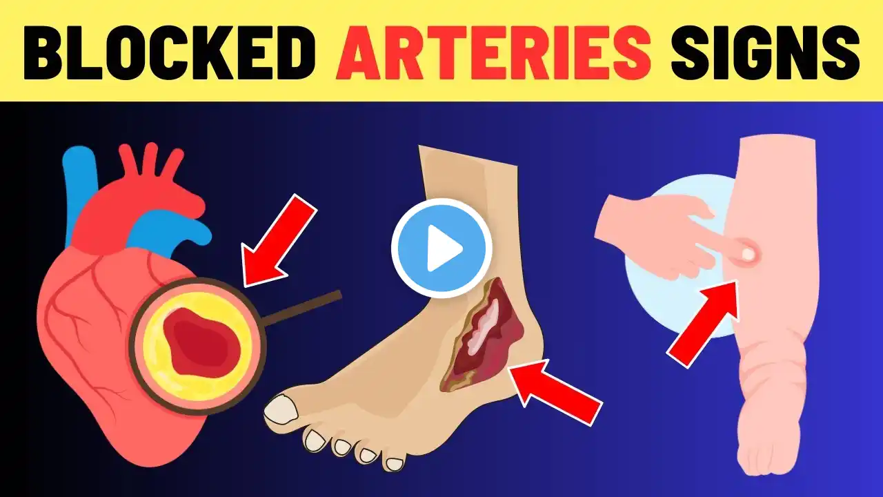 7 Warning Signs of Blocked Heart Arteries In Legs and Feet (Don't Ignore These Signals) | VisitJoy