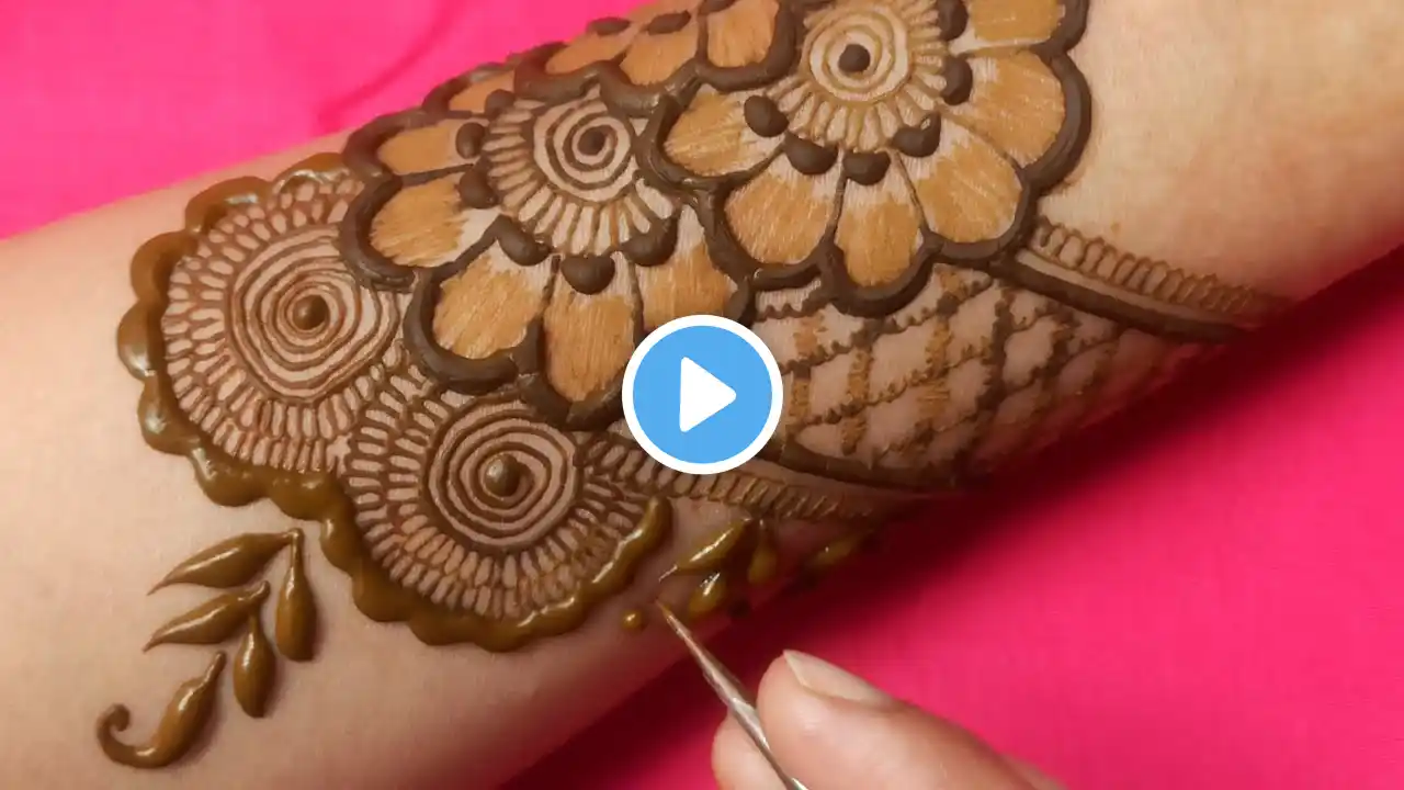 Beautiful Eid Mehndi Design Stylish Mehndi Design || 2025 Bridal Mehndi Designs For Beginners