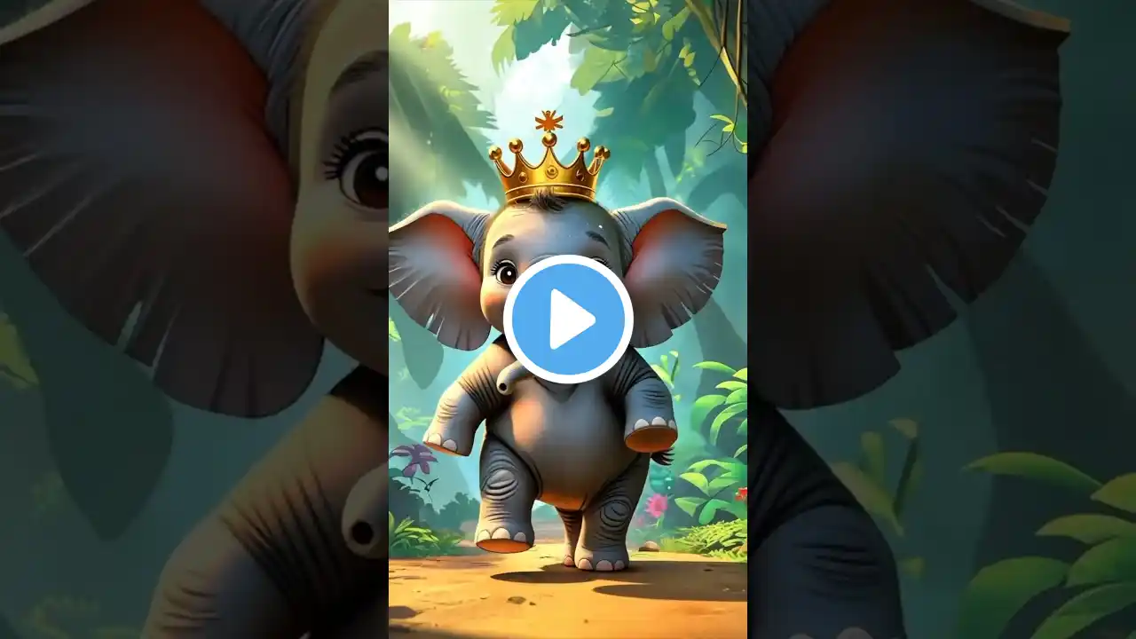 Hathi Raja, हाथी राजा, Nursery Rhyme for Kids #shorts #trending #viral