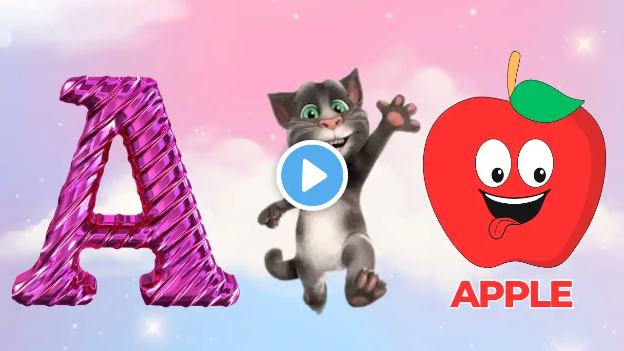 ABC Phonics Song with Sounds – Learn Alphabet Easily| A for Apple B for Ball एबीसी फॉनिक्स सॉन्ग