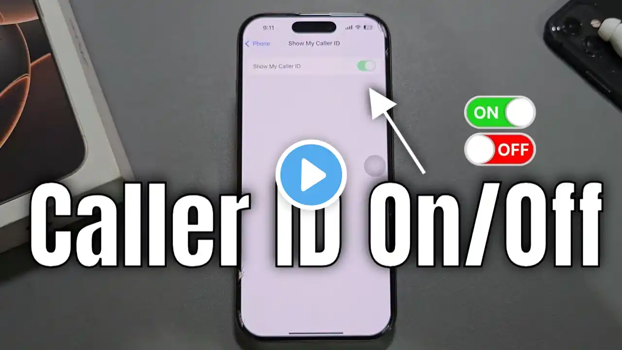 iPhone 16/Pro/Max: How to show/hide caller id iPhone