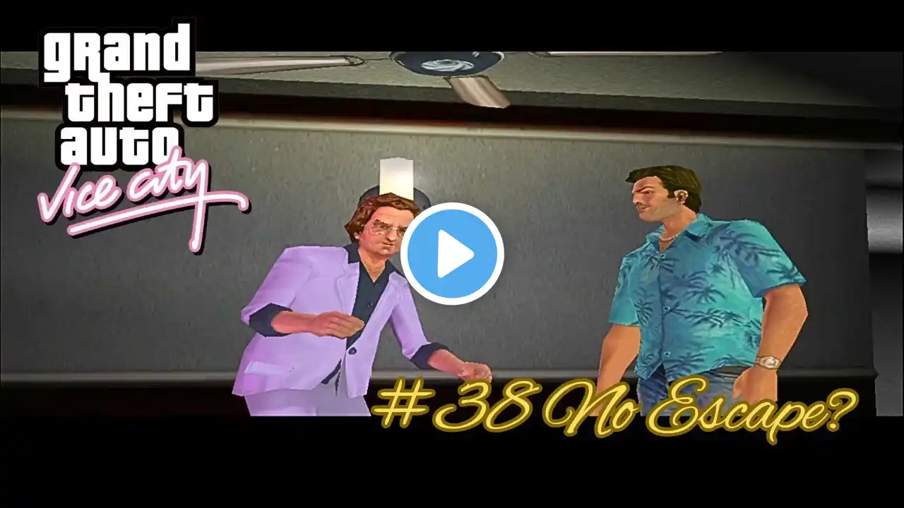 GTA Vice City - Walkthrough - Mission #38 - No Escape? ,#gta ,#vicecity ,#grandtheftauto