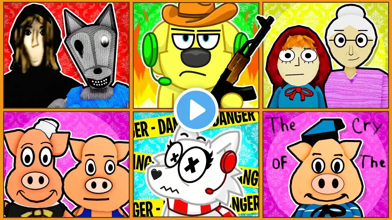 Unlocking SECRET 3 Little Pigs Tapes MORPHS in Roblox!