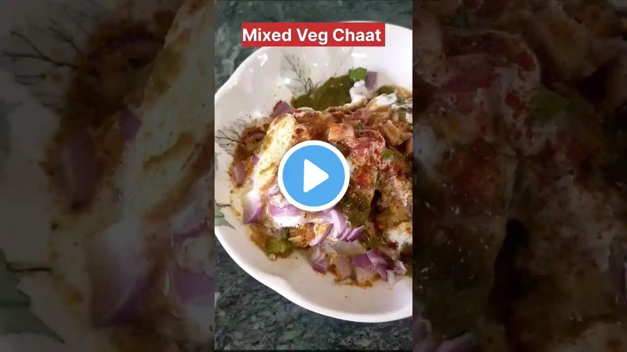 Chaat Recipe, Aloo Tuk , mix veg Cutlet, aloo tikki, aloo tikki chaat, crispy aloo tikki #shorts