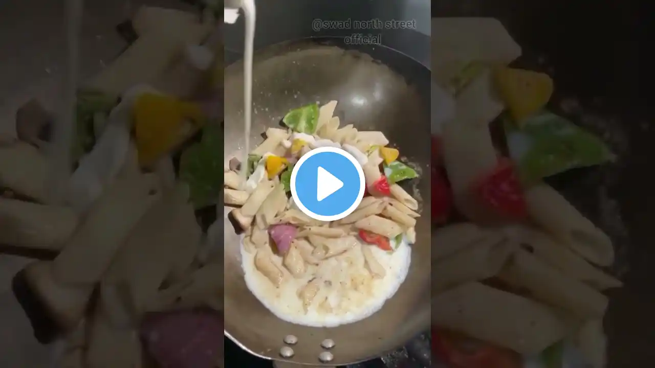 White Sauce Pasta 🥰😍😋 #trending #shorts #viral #challenge #foodie #food