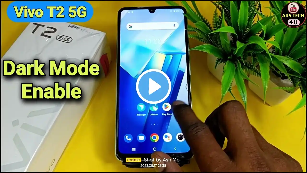 How To Enable Dark Mode in Vivo T2 5g | Vivo T2 5g में dark Mode कैसे ON करें