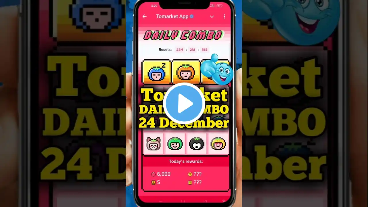 Tomarket Daily Combo 24 December | Tomarket Today Combo | Tomarket Combo | Tomarket Combo Card