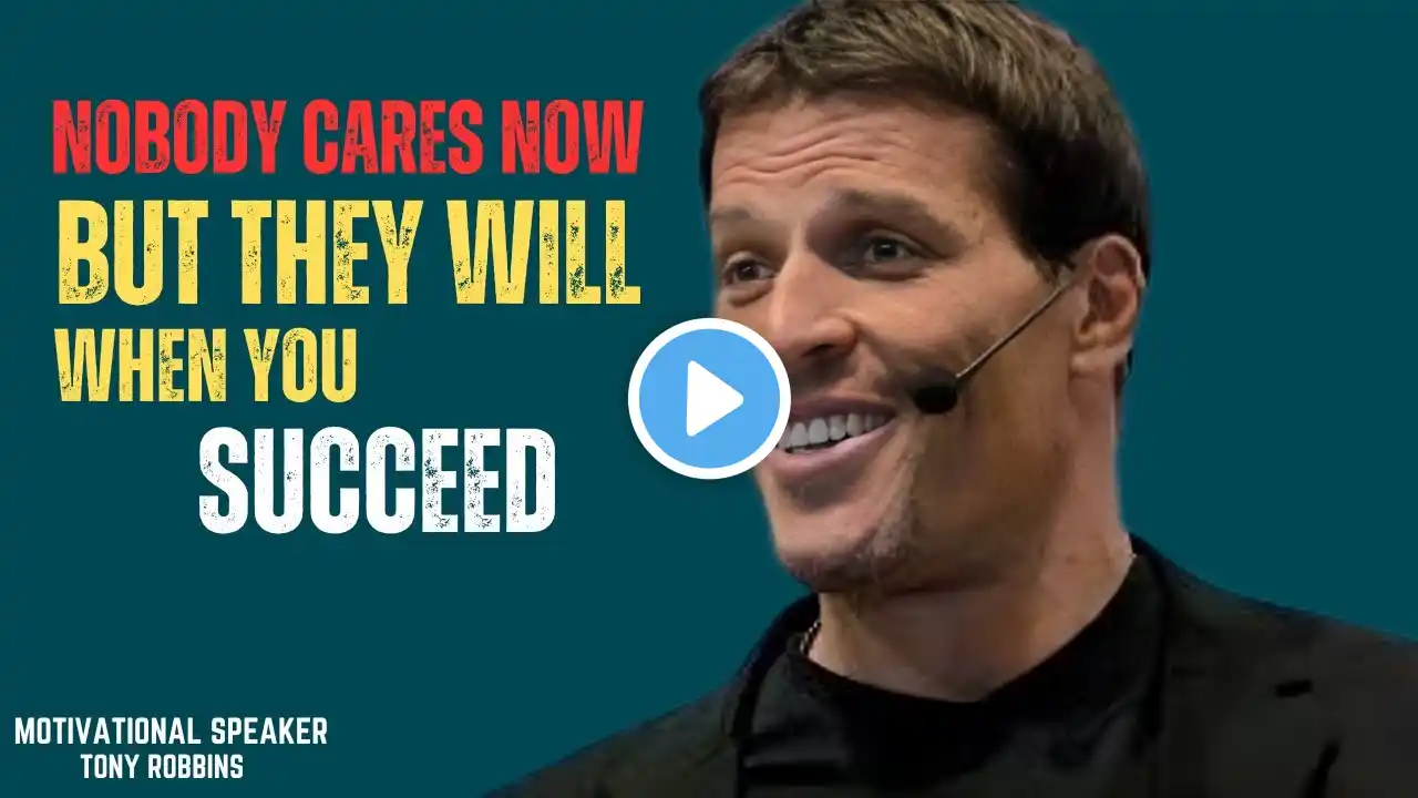 THE POWER OF SELF FOCUS:NOBODY OWES YOU SO OWN YOUR JOURNEY|A POWERFUL SPEECH BY TONY ROBBINS|