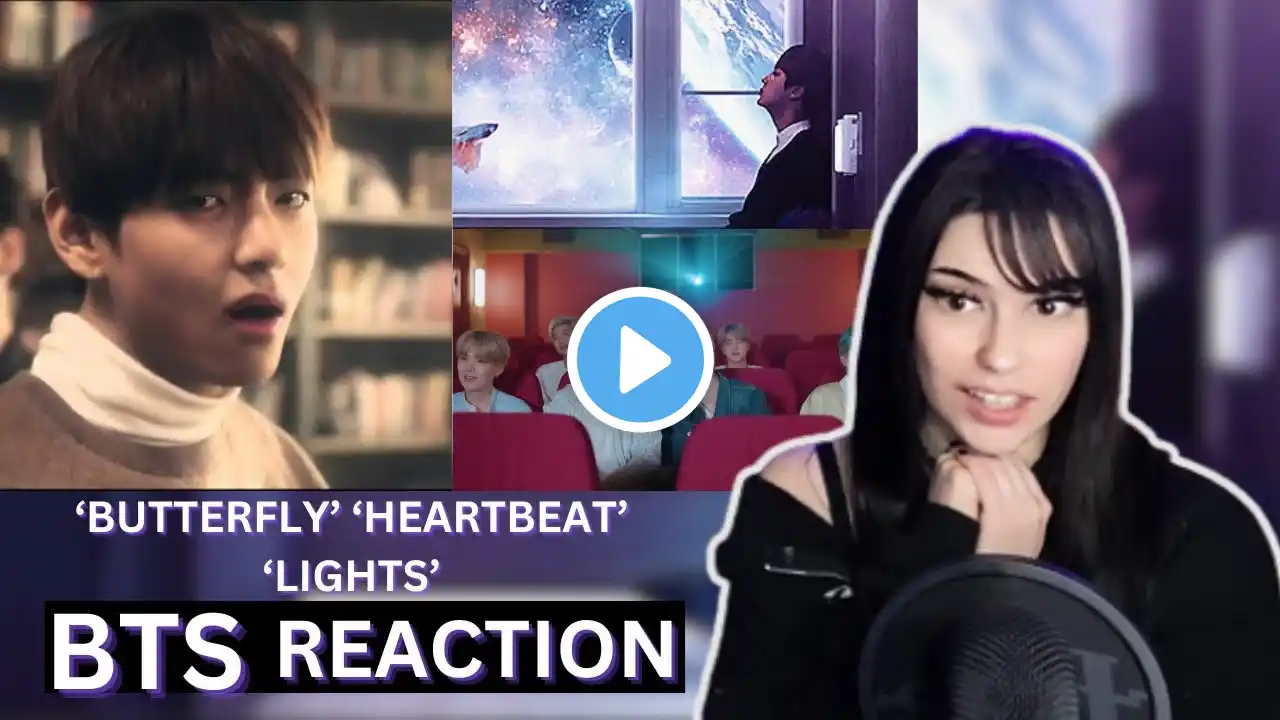 BTS | 'BUTTERFLY', 'HEARTBEATS', 'LIGHTS' MV REACTION