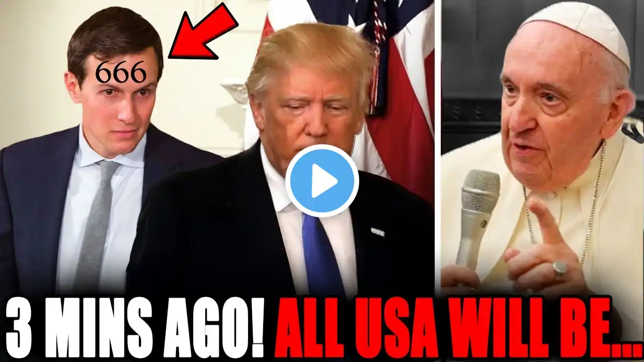 Pope Francis final Shocking Prediction About the Antichrist in 2025 Just Come True..