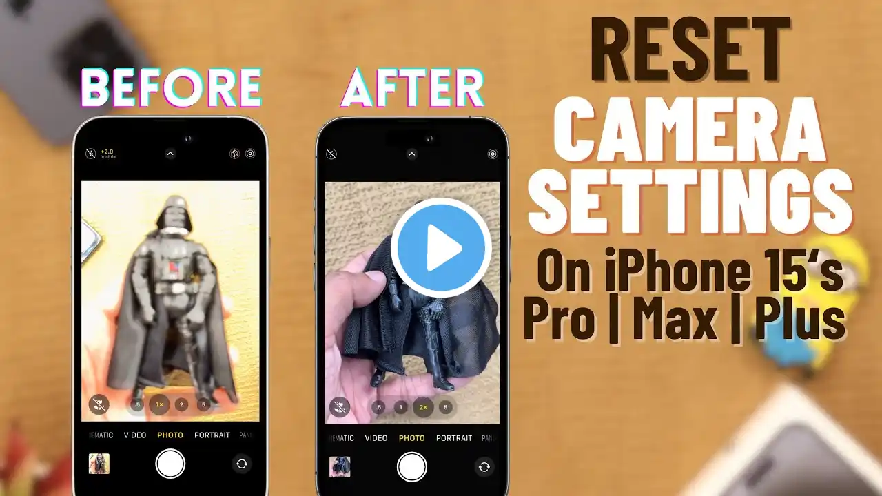 iPhone 15's: How To Reset Camera Settings Back to Default!