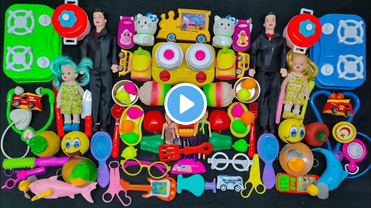 7:20 Minutes Satisfying With Unboxing Hello Kitty Kitchen Set | Cutee Tiny Mini ASMR kitchen set| 18