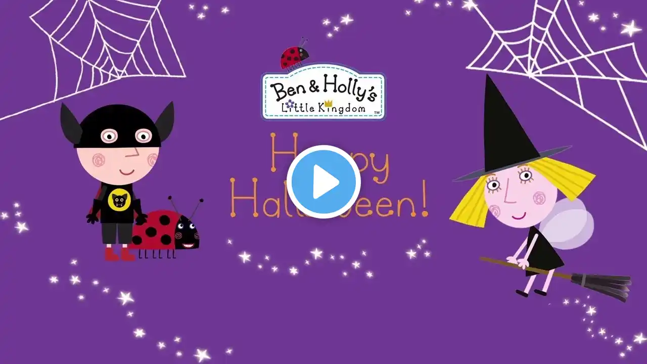 Ben and Holly's Little Kingdom | Spooky Halloween! | Kids Videos