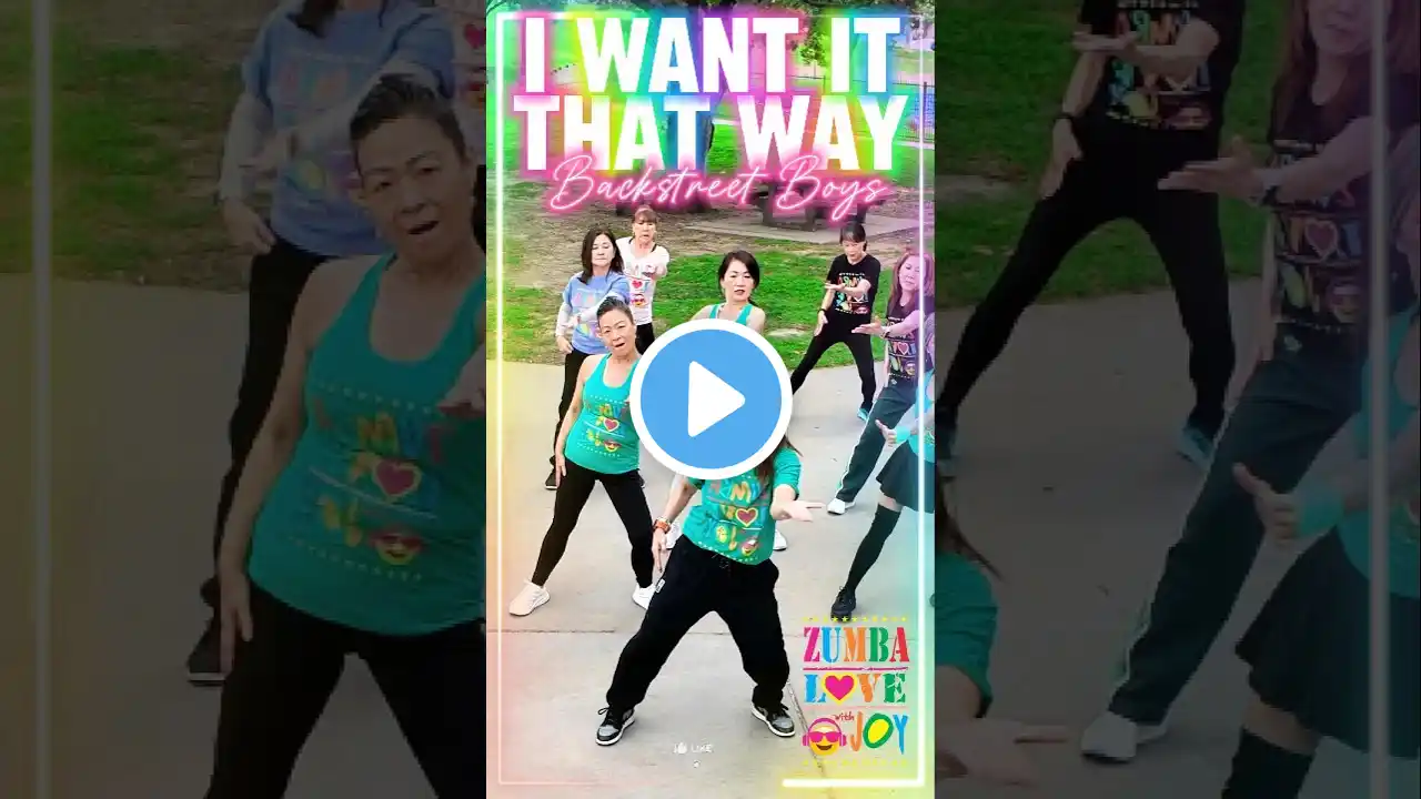 Zumba Fitness | I Want It That Way | Backstreet Boys | Dance Fitness