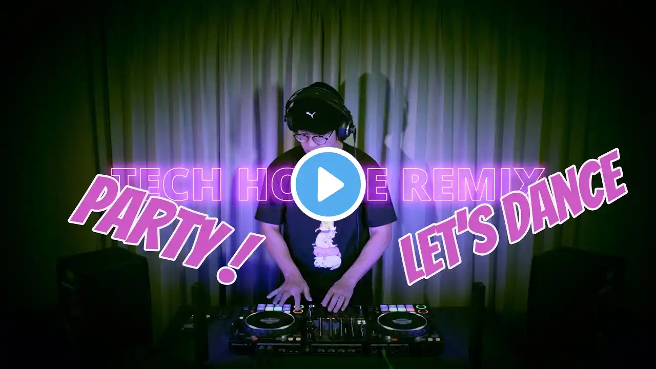 Tech House Remix - Party Let's Dance Set By DJ AOR IN THE HOUSE