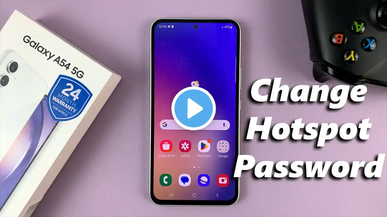 How To Change Hotspot Password On Samsung Galaxy A54 5G