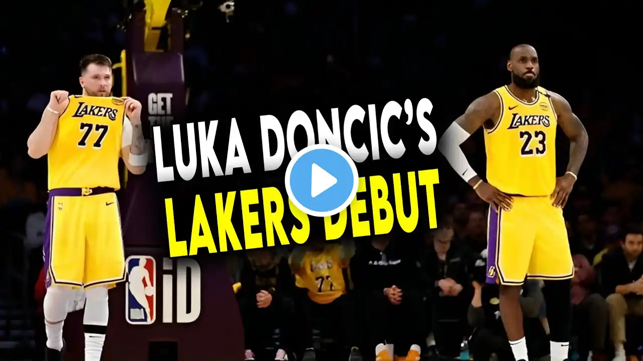 🔥 Luka Doncic's Lakers Debut SHOCKS the NBA! 🤯🏀