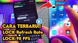 TERBARU!! Cara Lock Refresh Rate Di 90 FPS Work 100% Android 13 MIUI 14