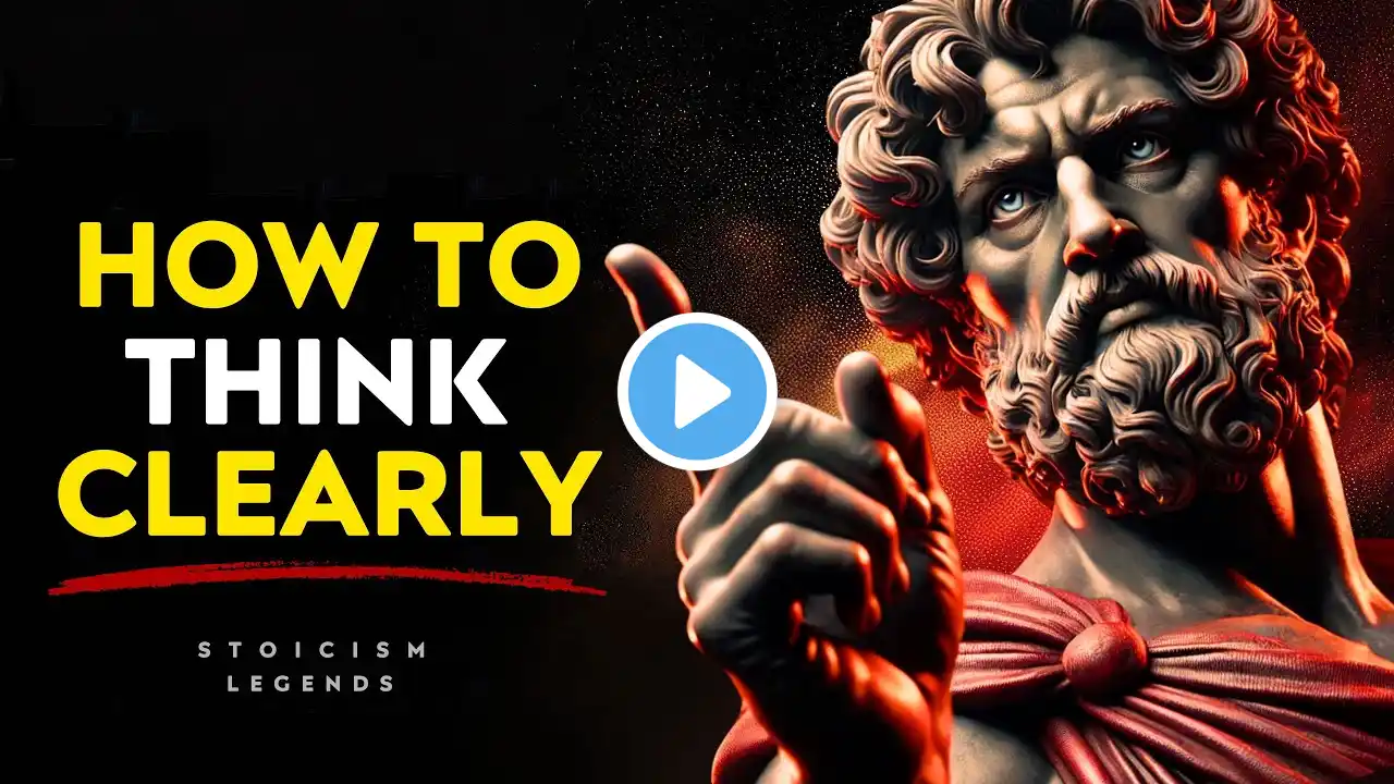 Eliminate Brain Fog and Learn To Think Clearly With Confidence - Stoic Philosophy Stoicism Legends