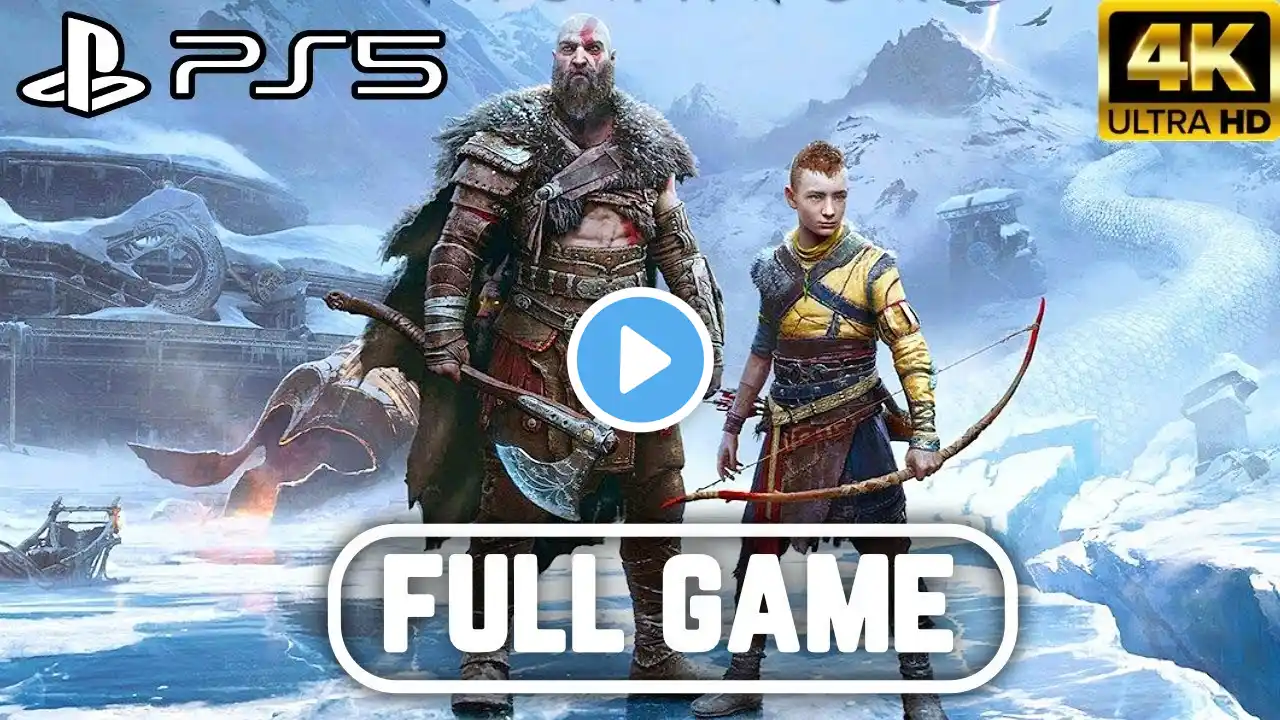 GOD OF WAR RAGNAROK Gameplay Walkthrough FULL GAME PS5 4K 60FPS No Commentary