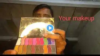 ASMR your makeup fast and aggressive 💄👸