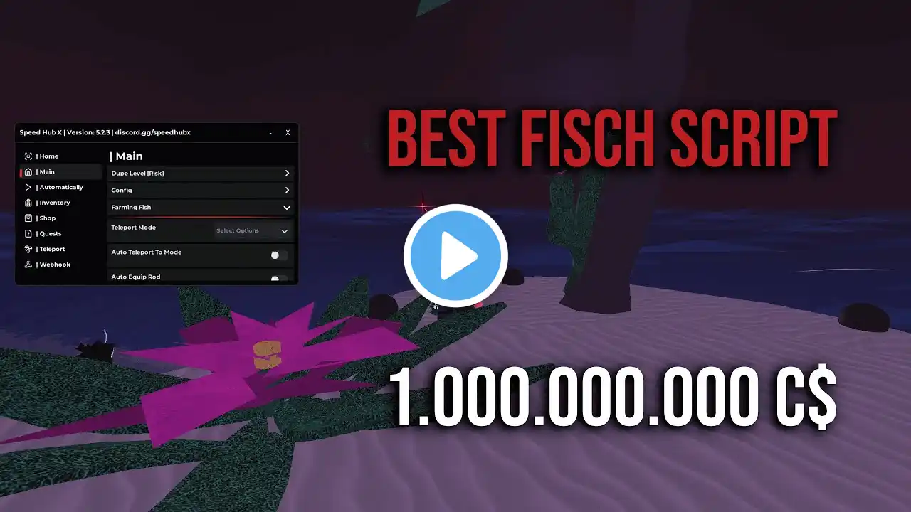 BEST FISCH SCRIPT | AUTO FISH | AUTO EVENT | NO KEY + SOLARA V3 EXECUTOR