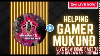 helping Gamer Mukund Is Live Road To Complete 7k And Free Promotion