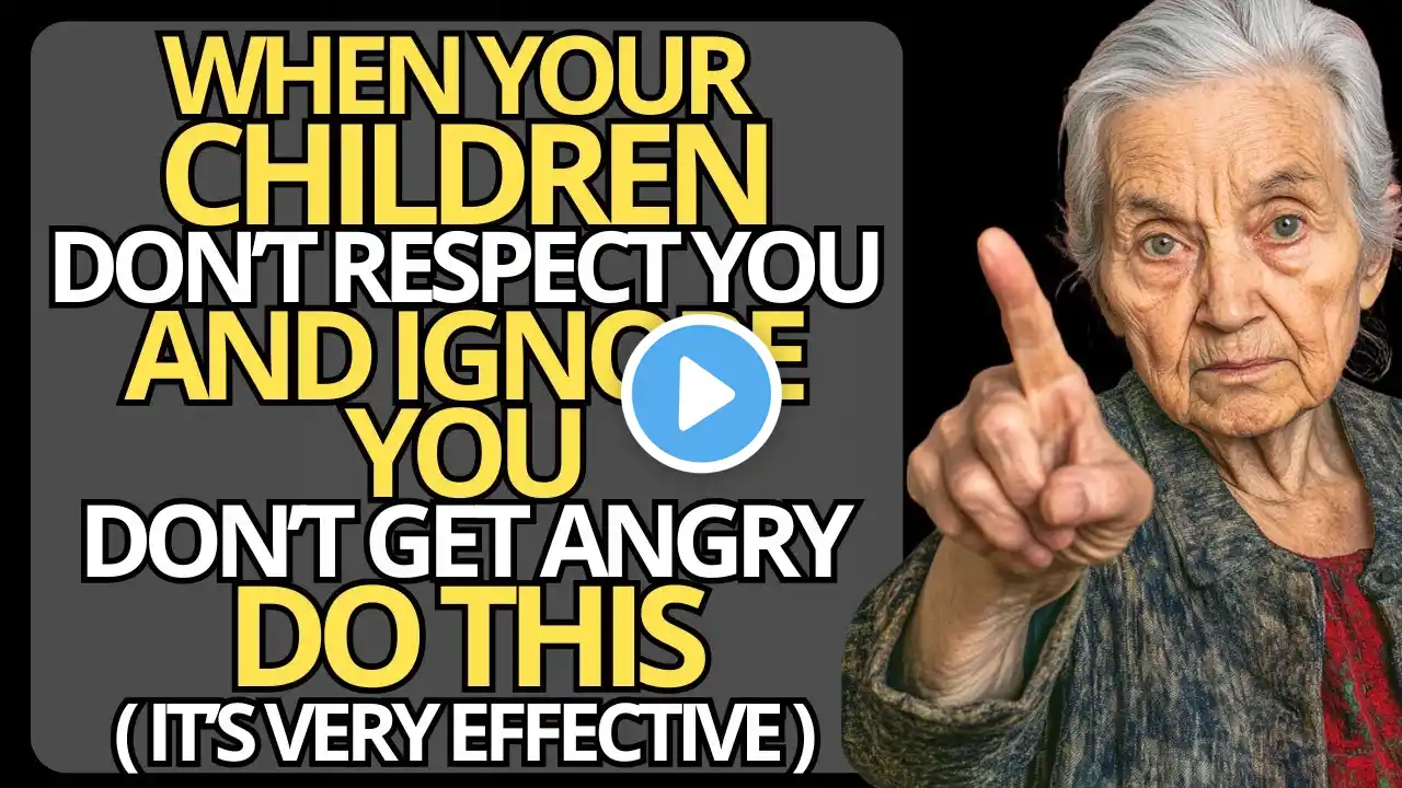 When your children don’t respect you and IGNORE YOU, stay CALM and DO THIS for EFFECTIVE RESULTS