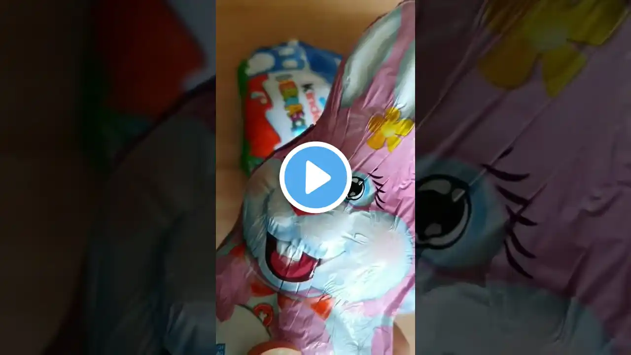 Asmr/ Kinder Chocolate/ Cute Easter Bunny/ Surprise Eggs &Toys/  Satisfying