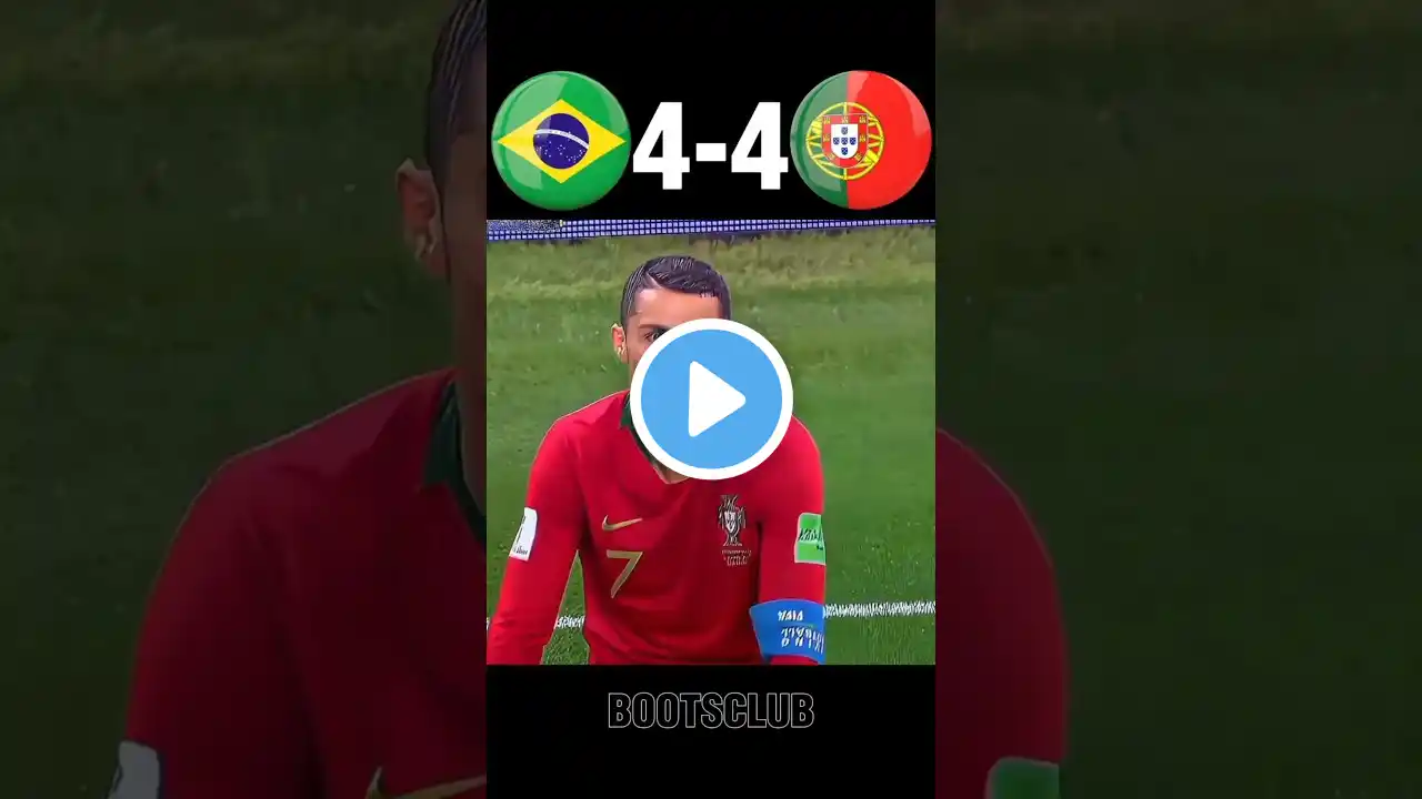 Neymar & Vini jr | Portugal Vs Brazil Semi Final World Cup 2026 #football #shorts #ronaldo