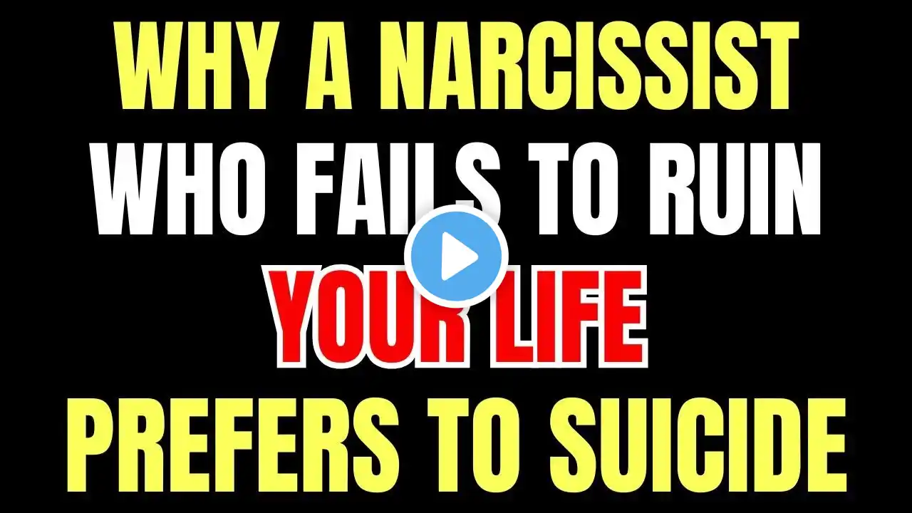 The Pain Experienced When a Narcissist Fails Ruins Your Life |NPD #narcissism